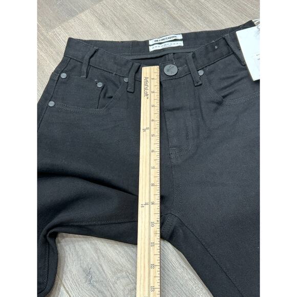 One Teaspoon Women's Black Scallywags Frayed Hem Skinny Jeans Size 26 NWT - Picture 3 of 9